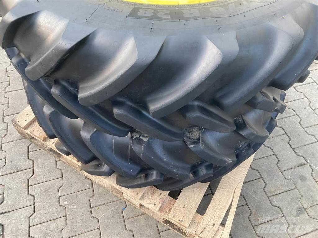 Michelin 380/70R28 Dekk, hjul og felger