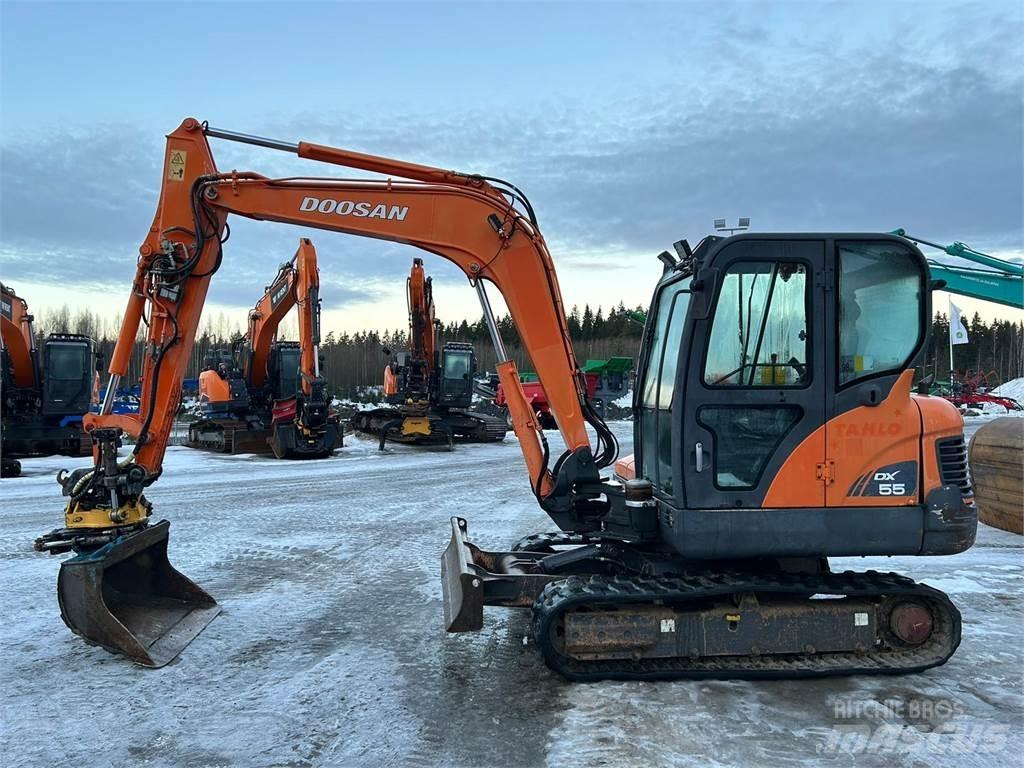 Doosan dx55 Minigravere <7t