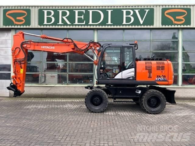 Hitachi ZX 170 W-6 Hjulgravere