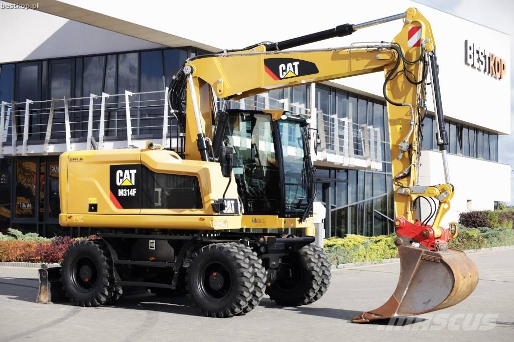 CAT M 314 F Hjulgravere