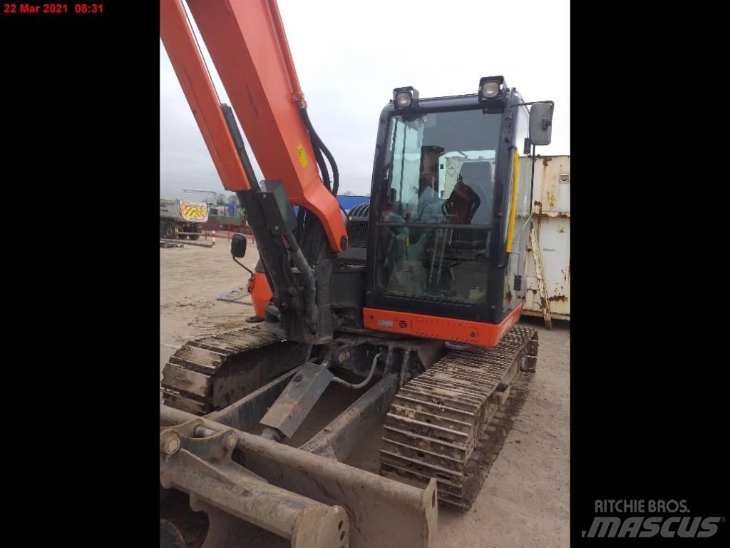 Kubota KX 080-4 Midigravere 7 - 12t