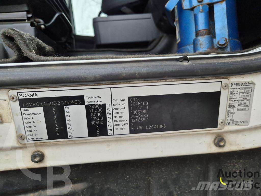 Scania R 480 LB Tippbil