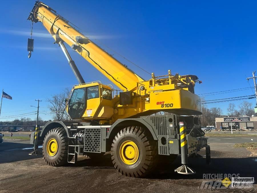 Grove GRT 8100 Røff terreng kraner