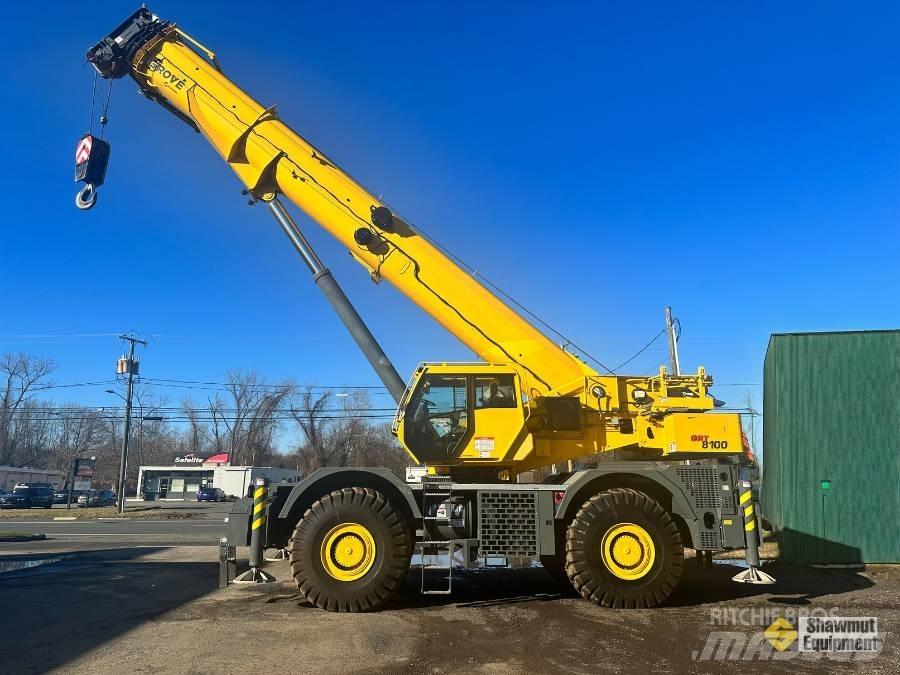 Grove GRT 8100 Røff terreng kraner