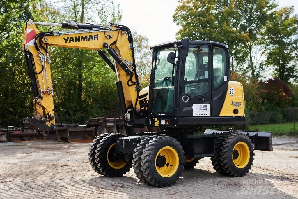 Yanmar B 75 W Hjulgravere