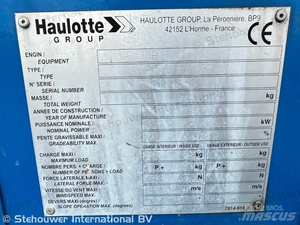 Haulotte Star 6 Andre personløftere og plattformer