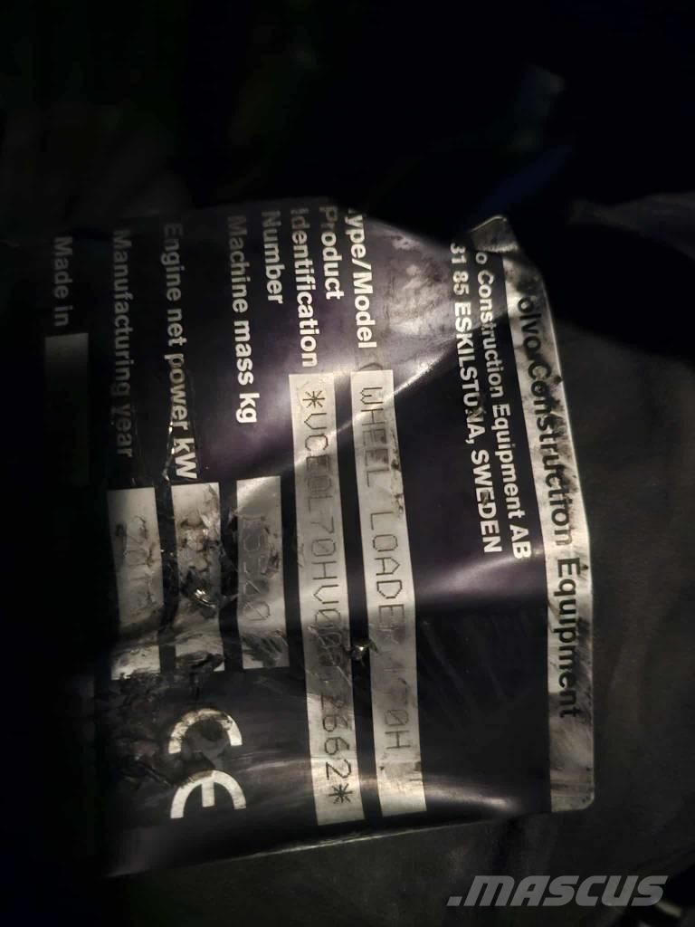 Volvo L 70 H deler Hjullastere