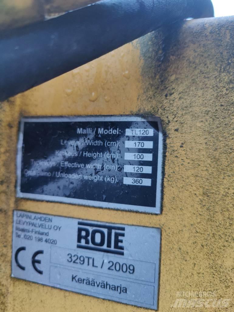 Rote 329/TL Kompakttraktor tilbehør