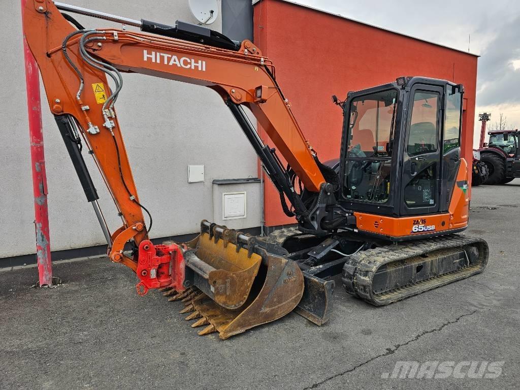 Hitachi ZX65 Beltegraver