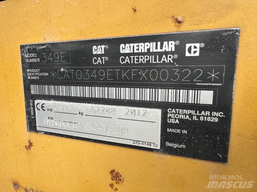 CAT 349 E Beltegraver