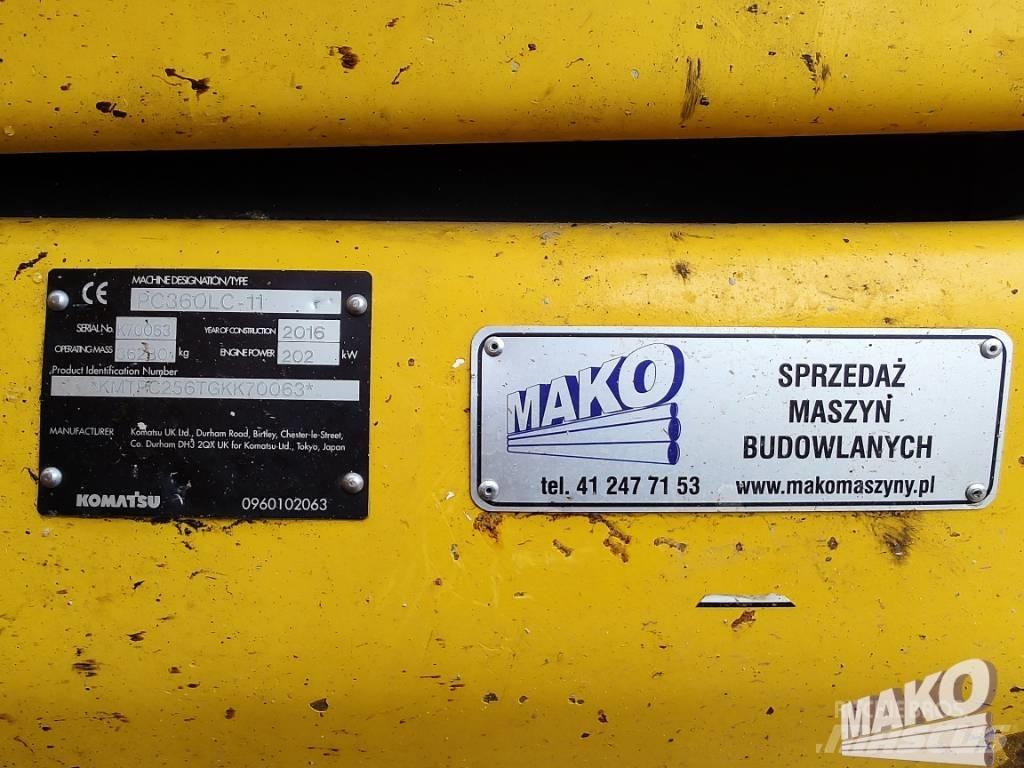 Komatsu PC 360 Beltegraver