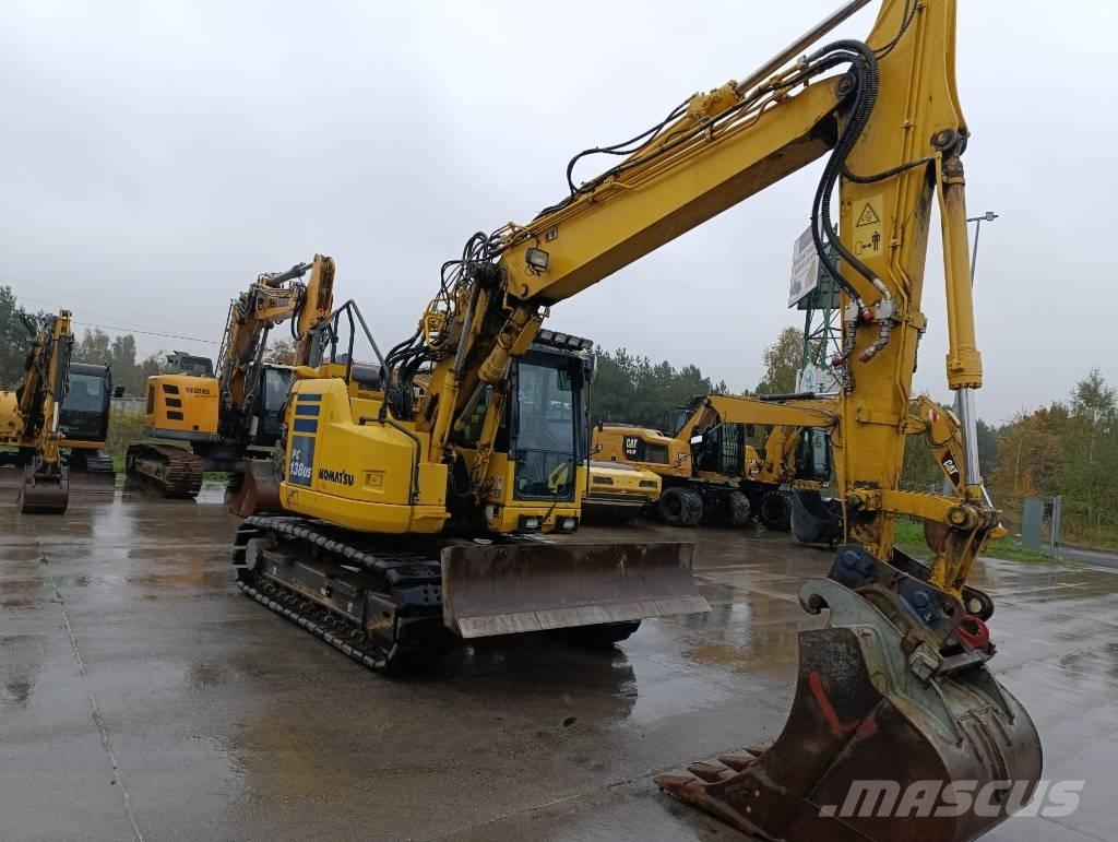 Komatsu PC 138 US-11 Beltegraver