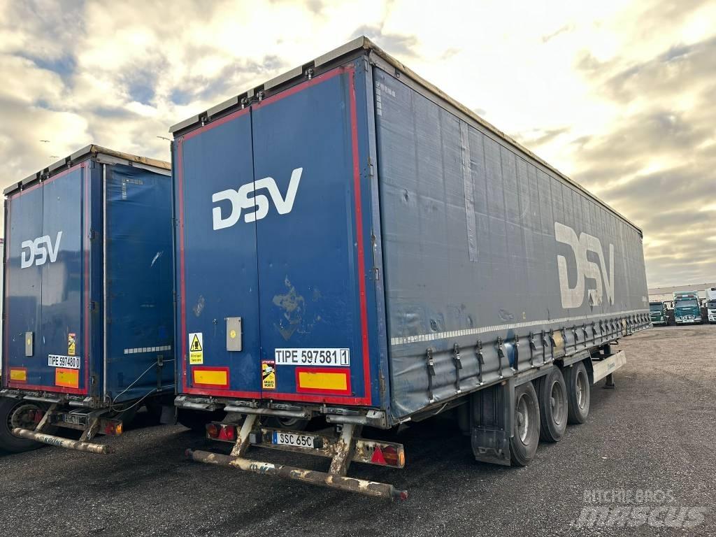 Krone SD Gardintrailer