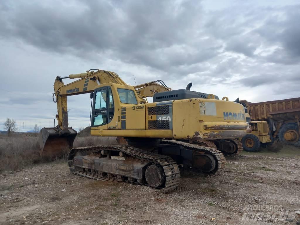 Komatsu PC450LC Beltegraver
