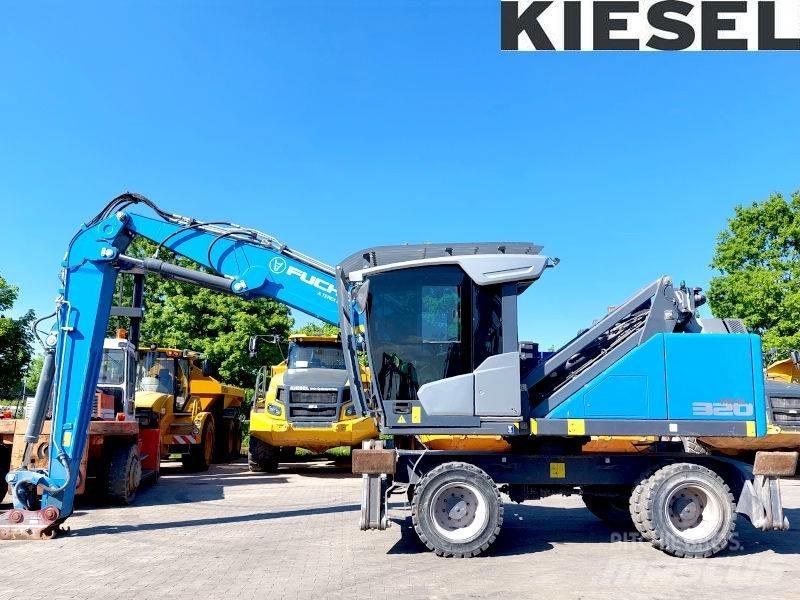 Fuchs MHL 320 F Gravemaskiner for avfallshåndtering