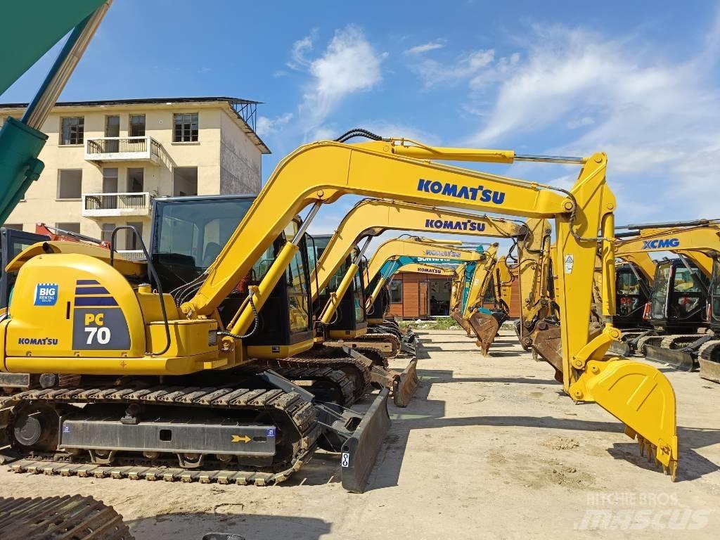Komatsu PC 70 Beltegraver