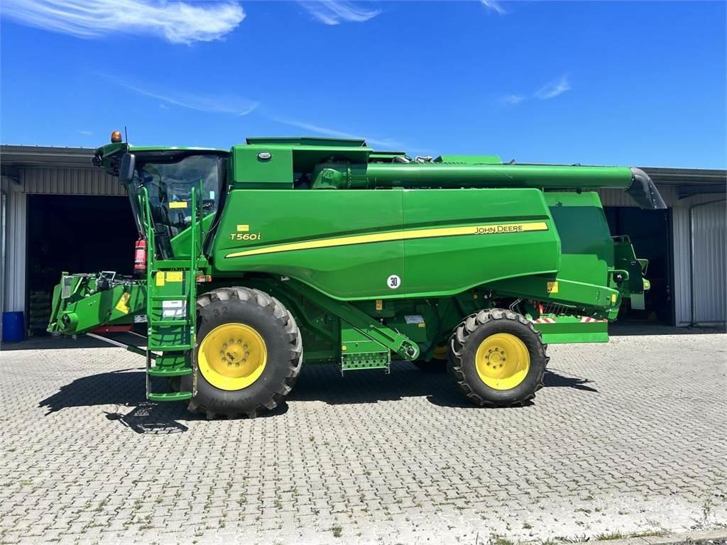 John Deere T560 Skurtreskere