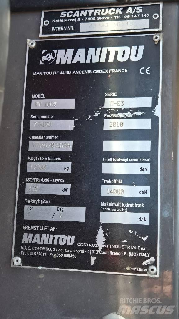 Manitou MHT 10120 Teleskoplastere