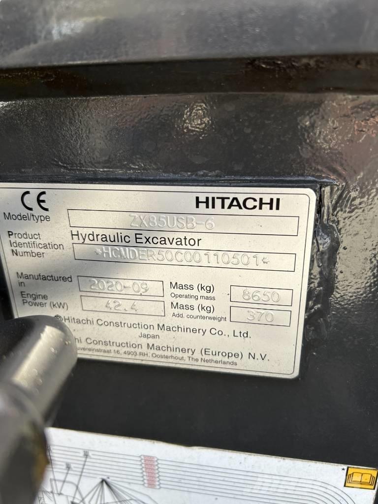 Hitachi ZX 85 US B Midigravere 7 - 12t