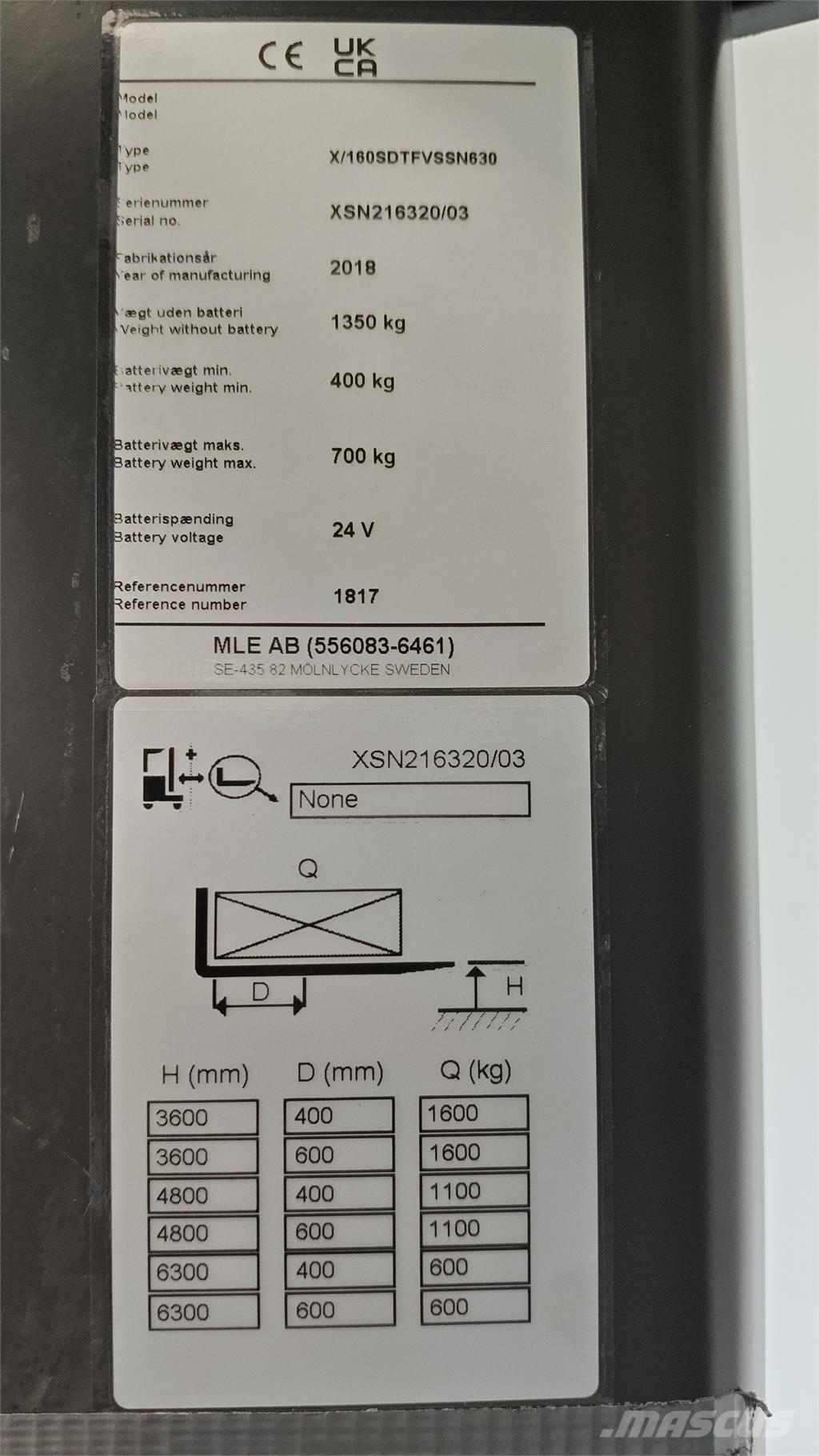Atlet XSN160E Stablere