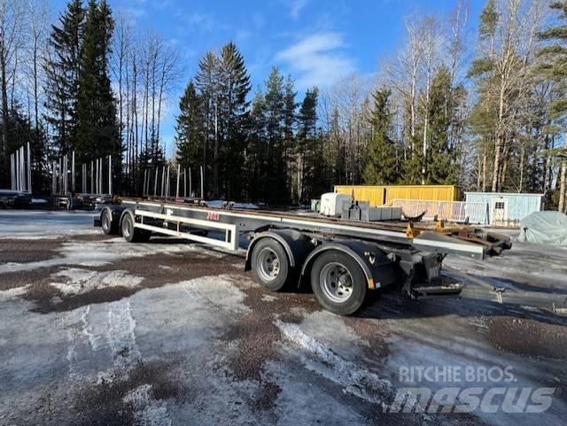 Jyki Lastväxlarvagn Vekselflak-henger