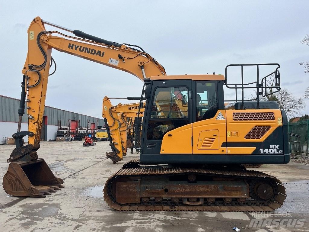 Hyundai HX140LC Beltegraver