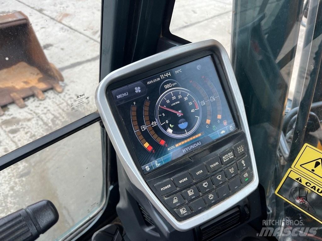 Hyundai HX140LC Beltegraver