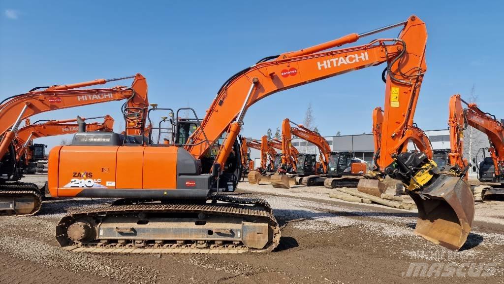 Hitachi ZX210LC-6 Beltegraver