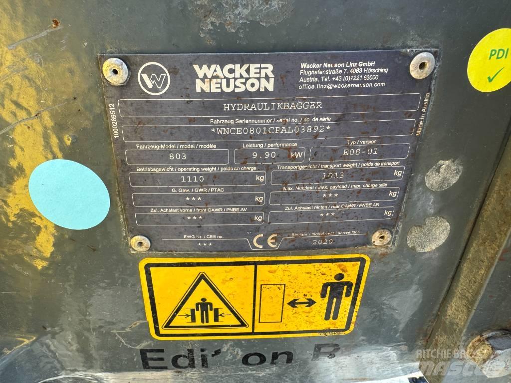 Wacker Neuson 803 Beltegraver