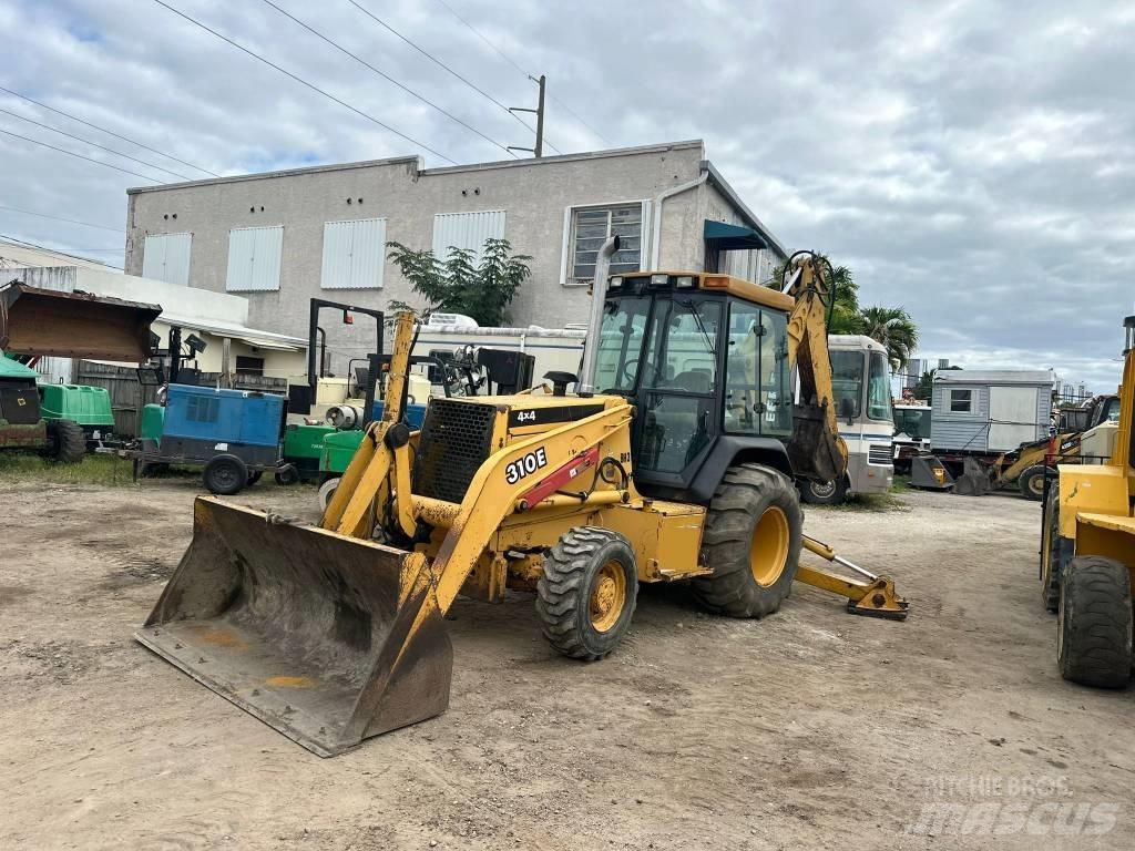 John Deere 310 E Traktorgravere