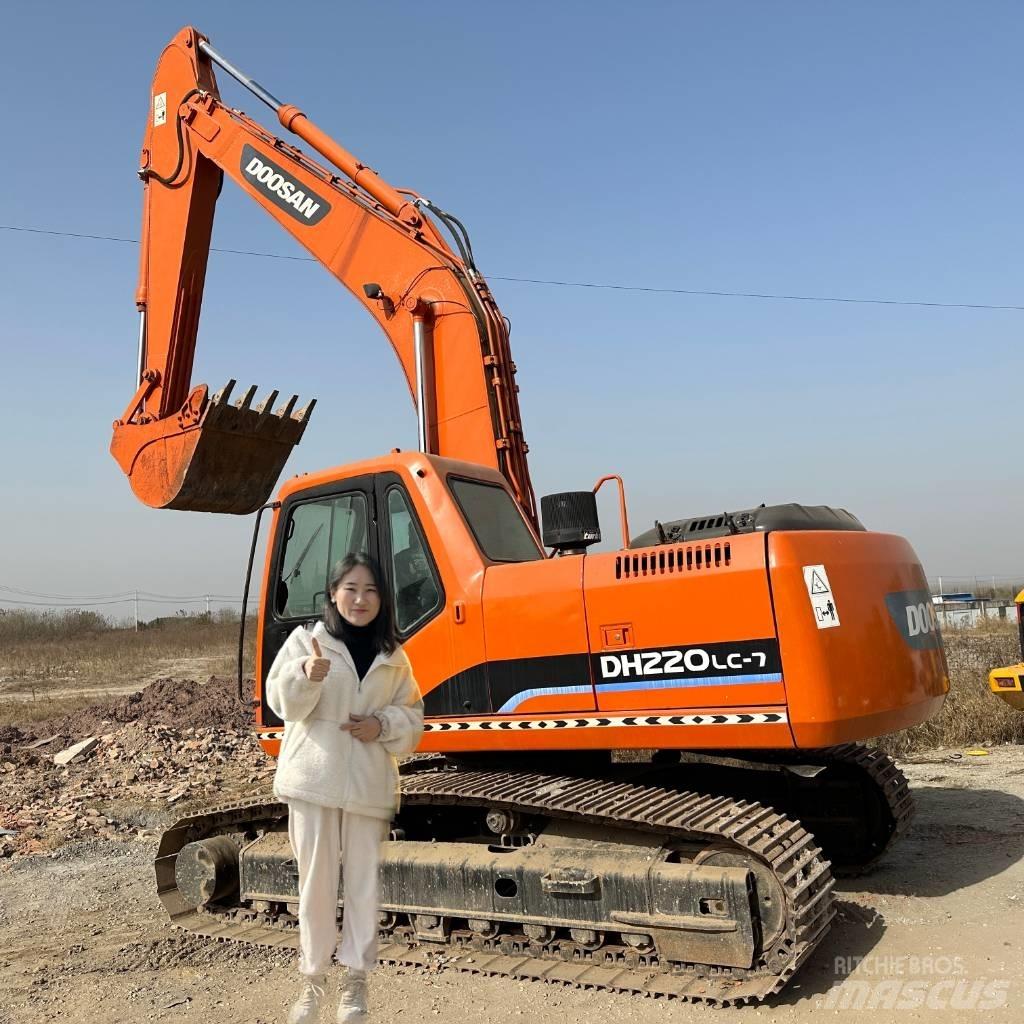 Doosan DH220LC-7 Beltegraver