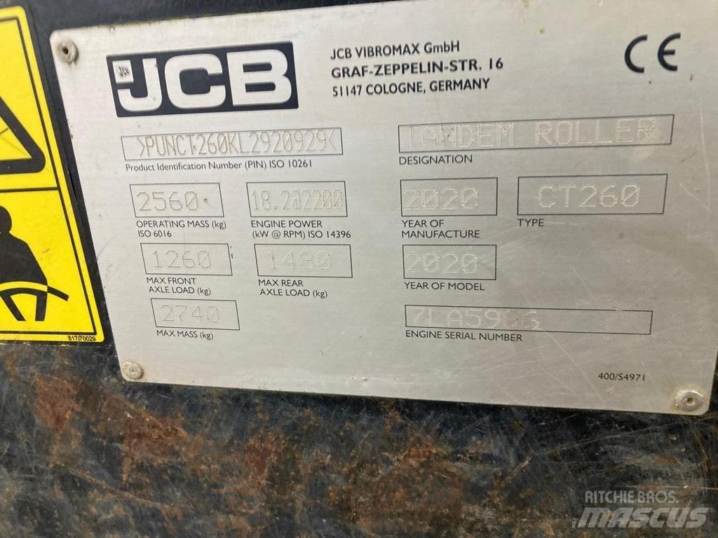 JCB CT 260-120 Tandem Valser