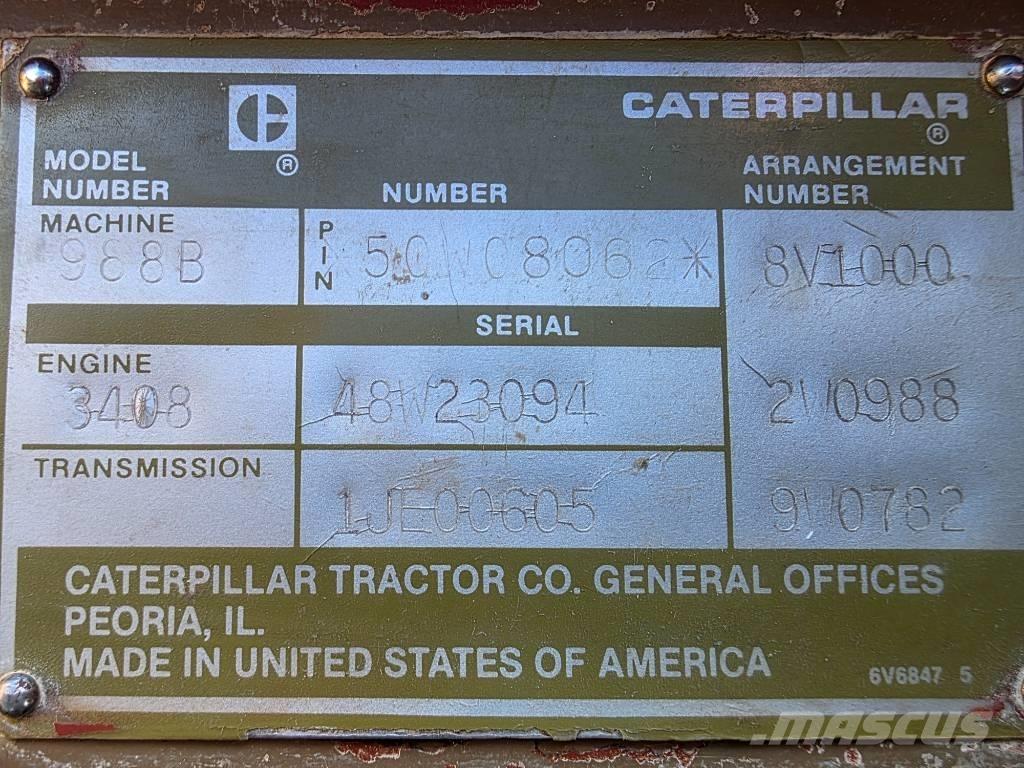 CAT 988 B Hjullastere