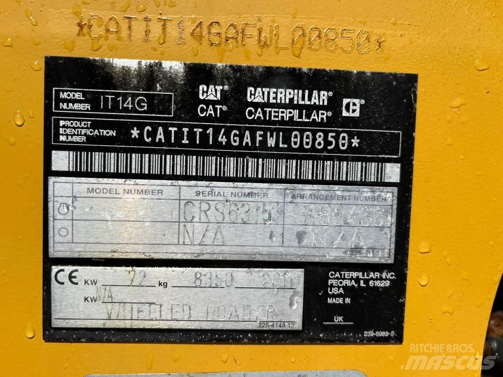 CAT IT 14 G Hjullastere