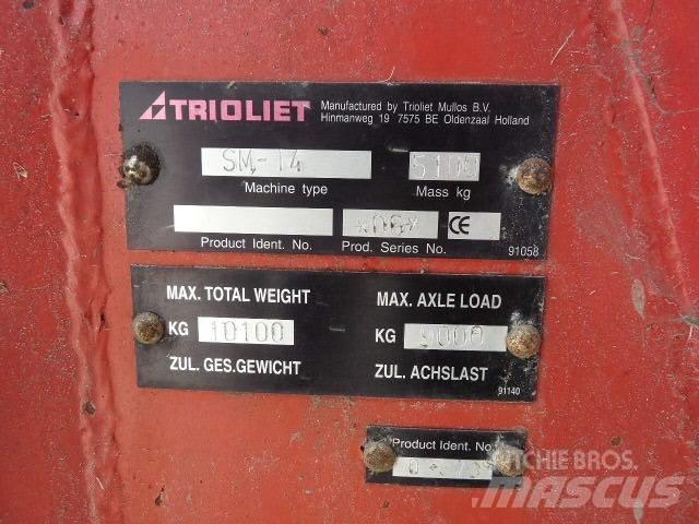 Trioliet SM-14 Fôrutlegger