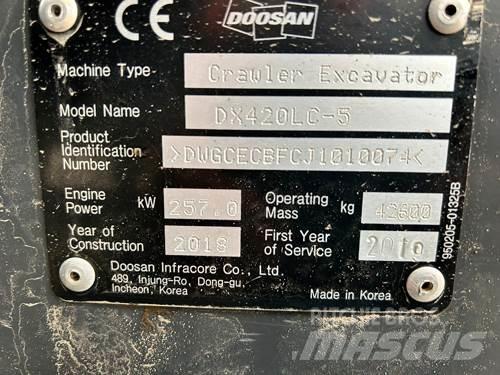 Doosan DX420LC-5 Beltegraver