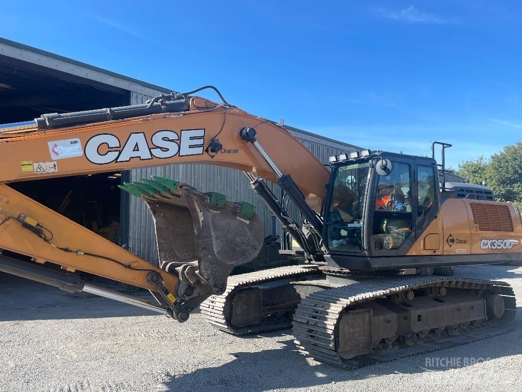CASE 350D Beltegraver