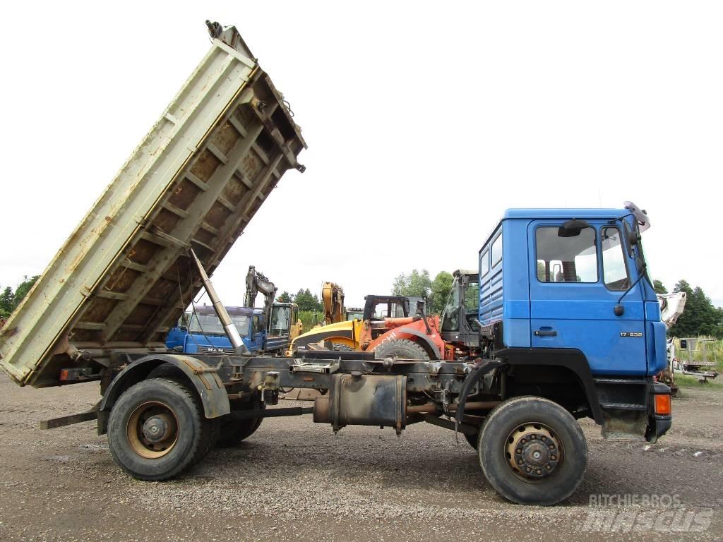 MAN 17.232 4x4 Tippbil