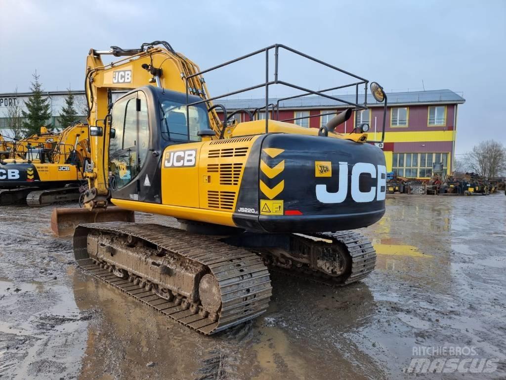 JCB JS 220 LC Beltegraver