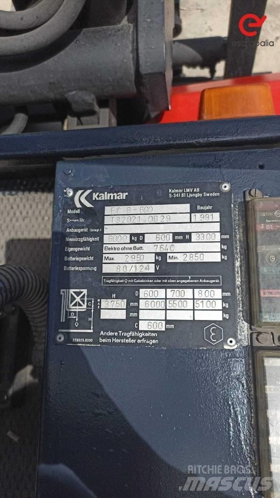 Kalmar ECL6-600 Elektriske trucker
