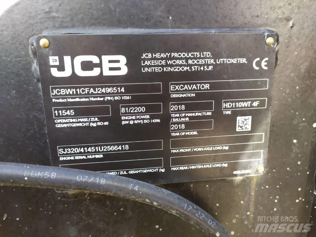JCB Hydradig Hjulgravere