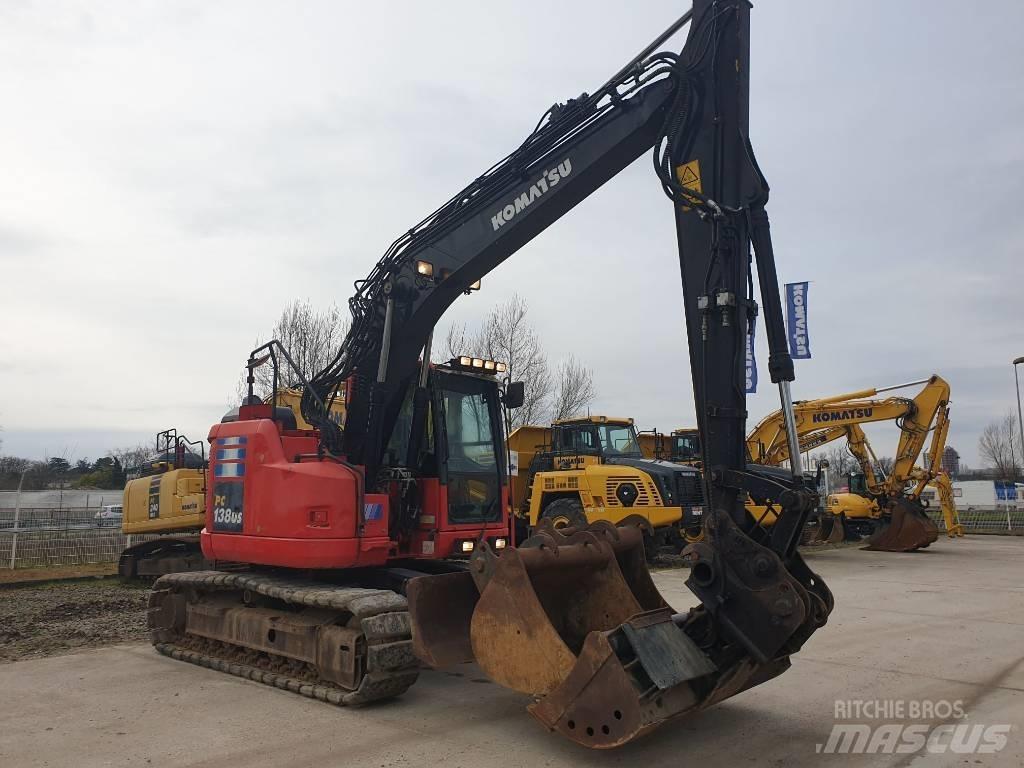 Komatsu PC138US-11 Beltegraver