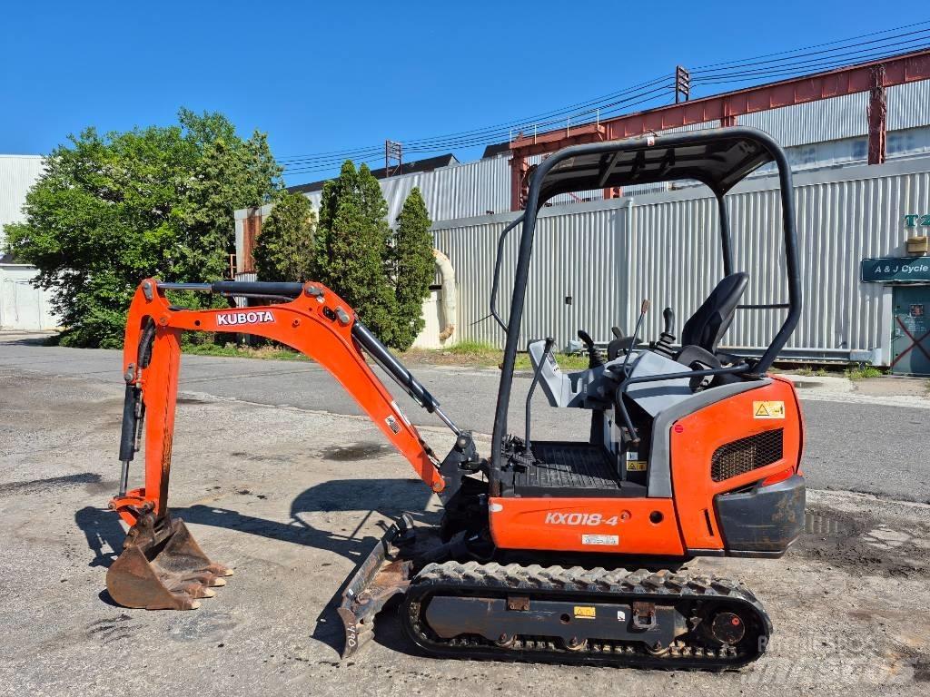 Kubota KX 018-4 Minigravere <7t