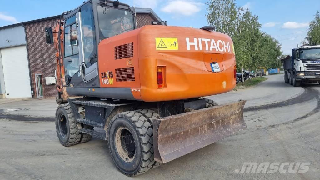 Hitachi ZX 140 W-3 Hjulgravere