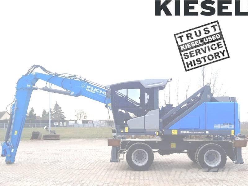Fuchs MHL 320 F Gravemaskiner for avfallshåndtering