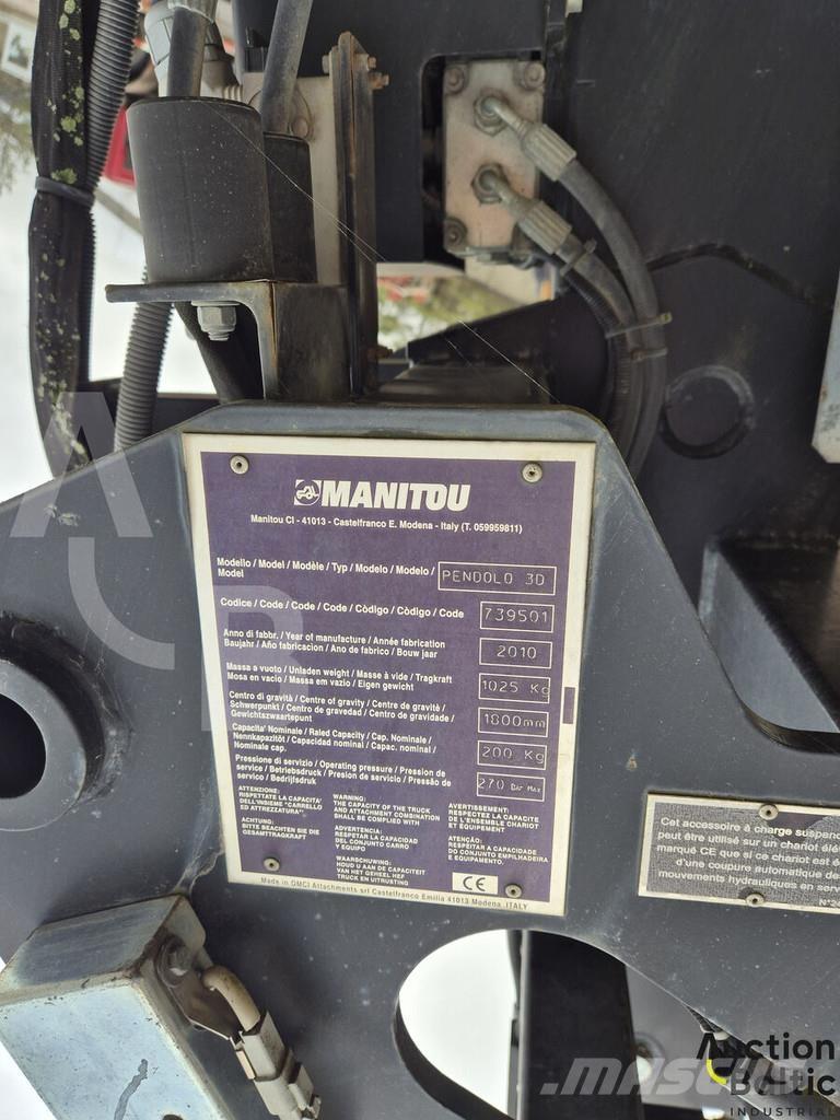 Manitou Pendolo 3D Andre komponenter