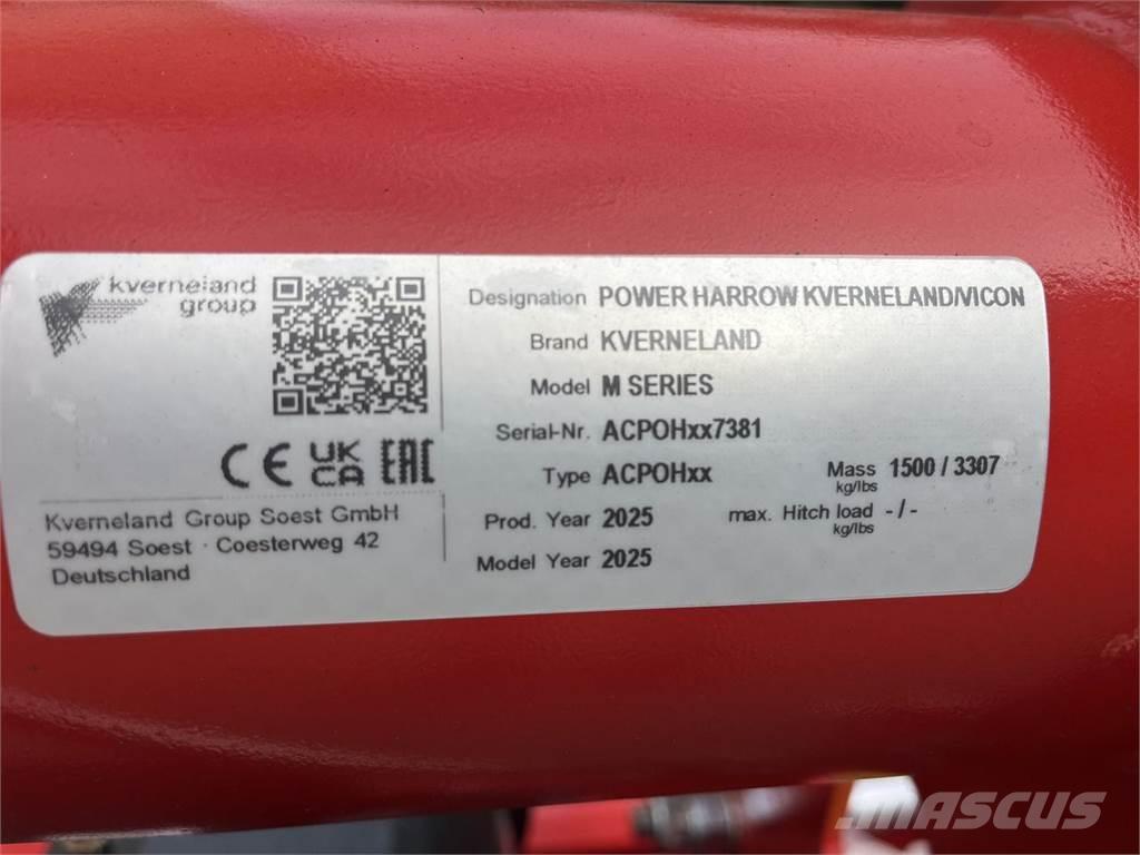 Kverneland M serie Rotorharver/ jordfresere