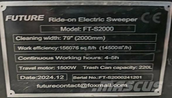  Future FT-S2000 Gulvvaskemaskiner