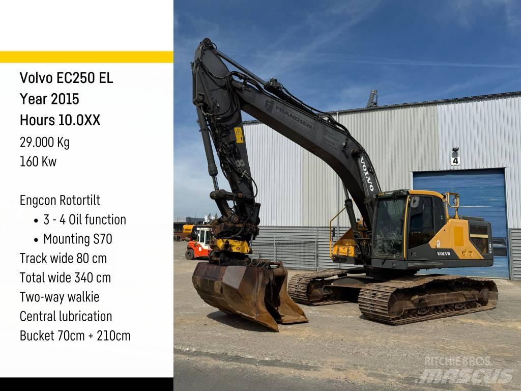 Volvo EC 250 EL Beltegraver