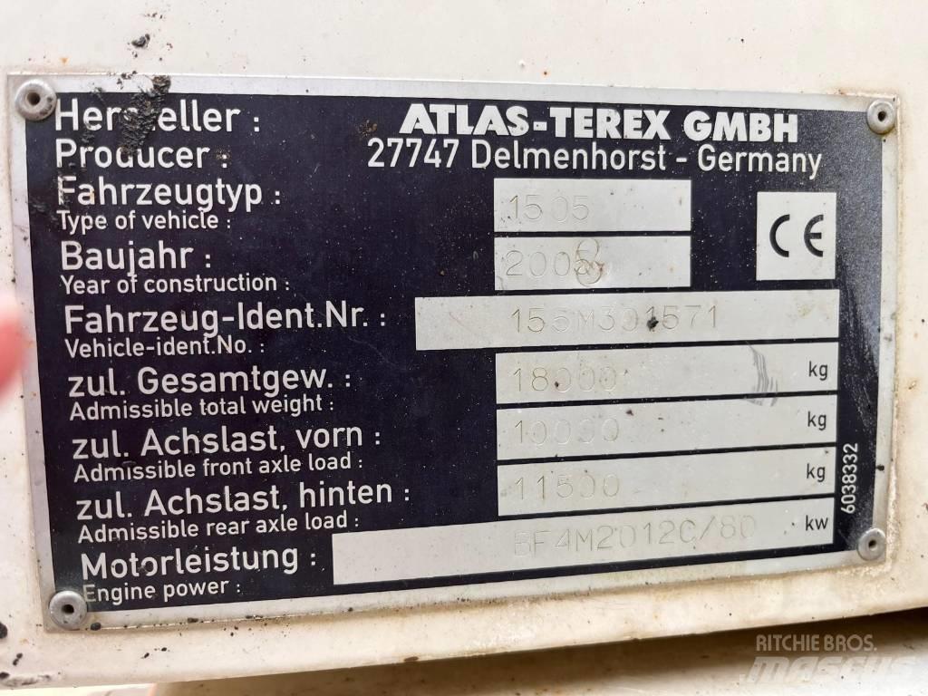 Atlas 1505 M Hjulgravere